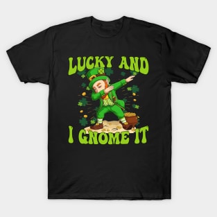 Lucky And I Gnome It St Patrick's Day T-Shirt